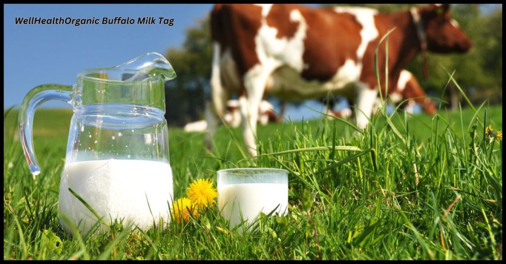 WellHealthOrganic Buffalo Milk Tag